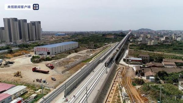 ▲▼「福廈高鐵」正式開工　陸第一條跨海高鐵「橫跨3海灣」。（圖／翻攝CCTV）