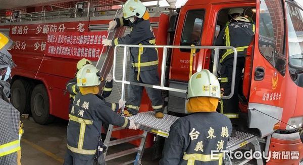 ▲台東縣消防局關山消防分隊增添救援新利器。（圖／記者楊漢聲攝）