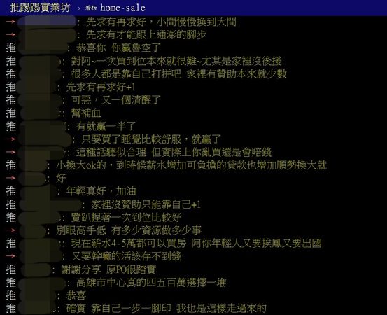 ▲▼多數網友都很認同原PO的想法。（圖／翻攝自PTT）