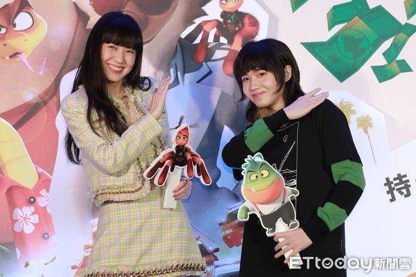 ▲▼《壞蛋聯盟》首映會-孫盛希,持修。（圖／記者周宸亘攝）