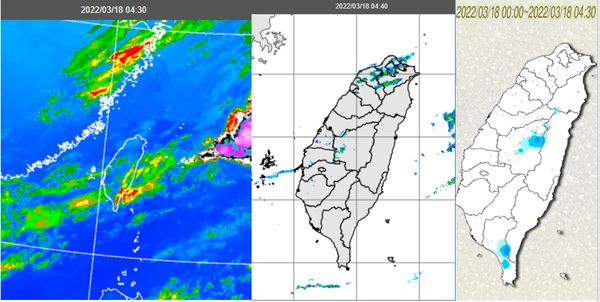 ▲▼衛星雲圖。（圖／翻攝中央氣象局）