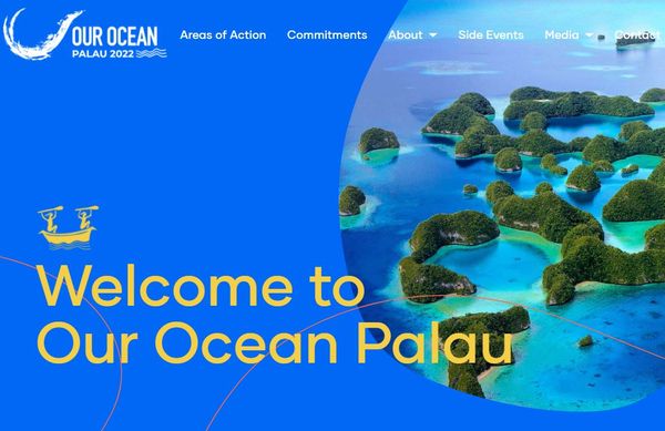 「我們的海洋大會」（Our Ocean Conference）。（圖／翻攝自OOC Palau網站）