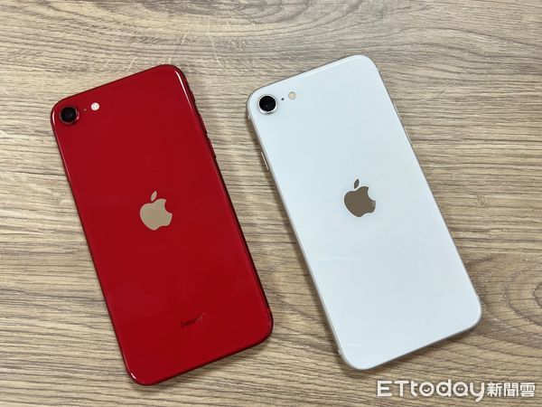 ▲iPhone SE3。（圖／記者陳俐穎攝）