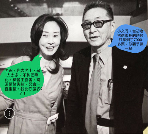 ▲▼李敖女兒李文宣布參選台北市長。（圖／翻攝李文臉書）