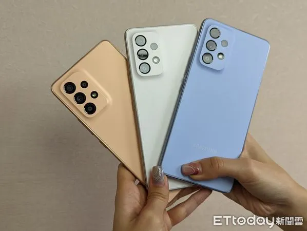 ▲三星A53。（圖／記者陳俐穎攝）