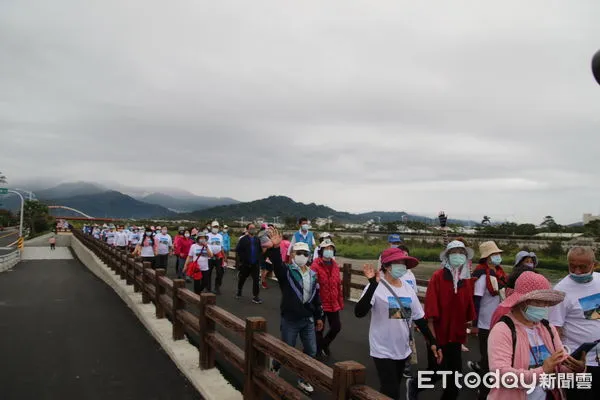 ▲山環3線太平溪河堤友善步道光明段完成。（圖／記者楊漢聲翻攝）