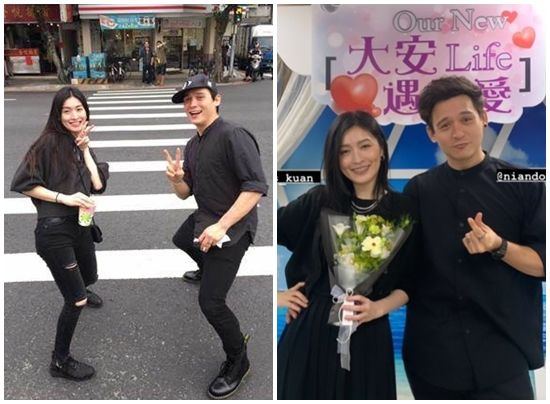 ▲倪安東和管罄結婚。（圖／翻攝自管罄IG）