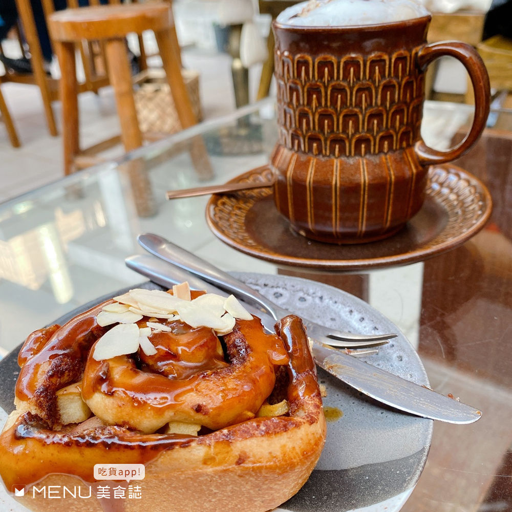 ▲肉桂捲      。（圖／美食誌提供、翻攝自FB@夫水二木）
