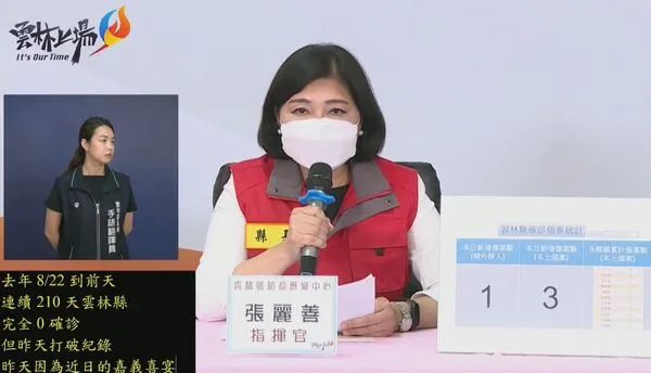 ▲▼0322雲林防疫記者會。（圖／翻攝臉書）