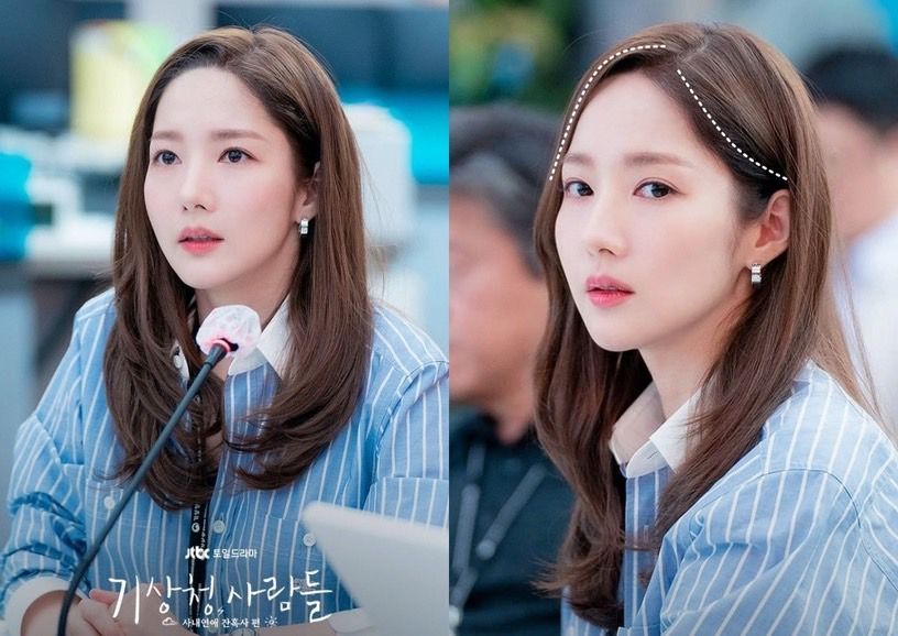 ▲韓劇女主髮型。（圖／翻攝SBS）