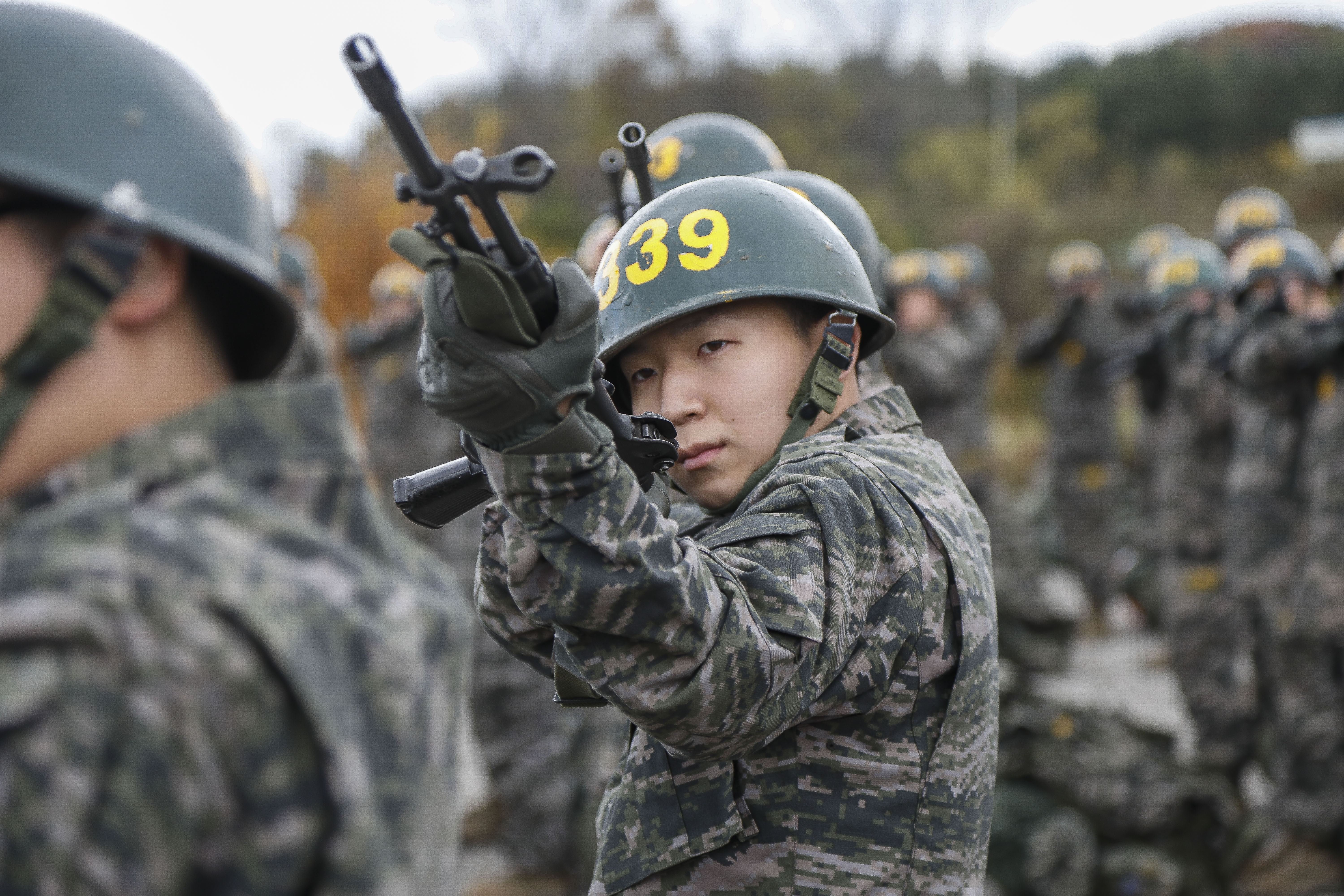 ▲▼南韓海軍陸戰隊。（圖／達志影像）