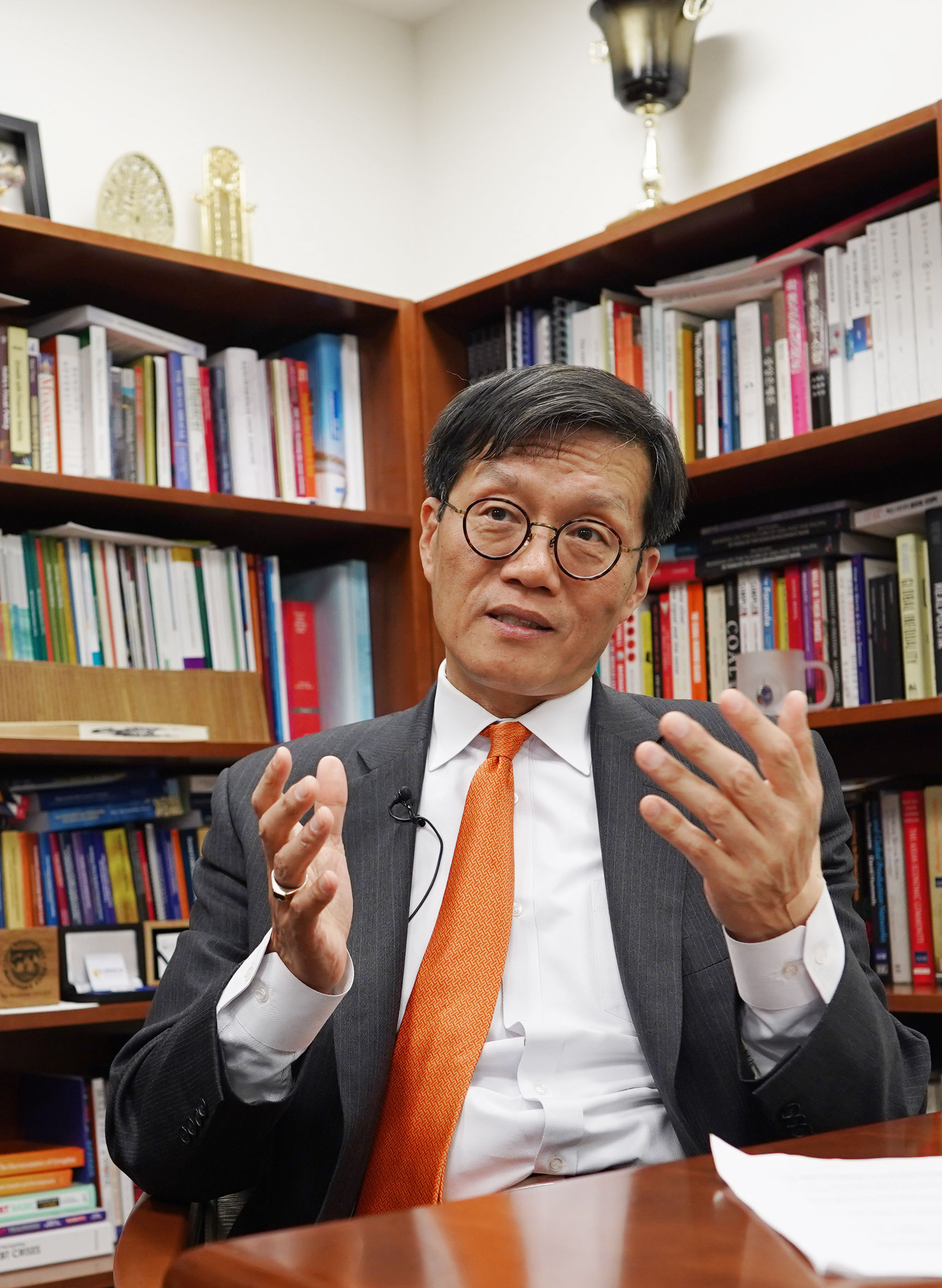 ▲▼經濟學家李昌鏞被文在寅提名為新任韓國銀行總裁。（圖／達志影像）