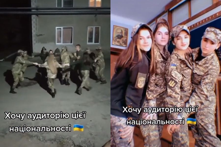 ▲▼ 烏克蘭女兵更新訓練日常。（圖／翻攝自TikTok／@ka_222）
