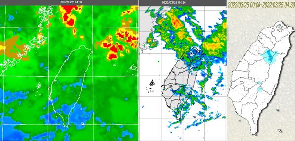 ▲▼衛星雲圖。（圖／翻攝中央氣象局）