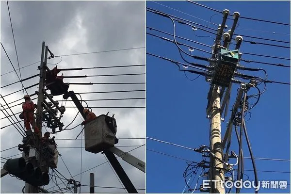 ▲▼高雄旗山停電。（圖／記者吳奕靖翻攝）