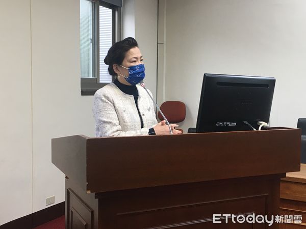 ▲經濟部長王美花今（28）日於立法院回應電價議題。（圖／記者林淑慧攝）