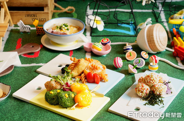 ▲台北君悅酒店- 凱菲屋 兒童節特別推出兒童餐點。（圖／台北君悅酒店提供）