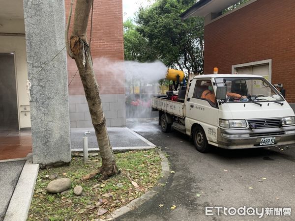 ▲校園清消。（圖／記者黃孟珍翻攝）