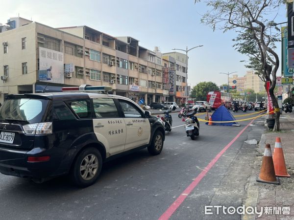 ▲▼高雄鼎力路驚傳墜樓意外。（圖／記者陳宏瑞攝）