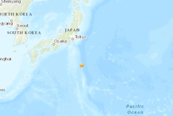 ▲▼日本伊豆群島發生規模5.1地震。（圖／翻攝USGS）