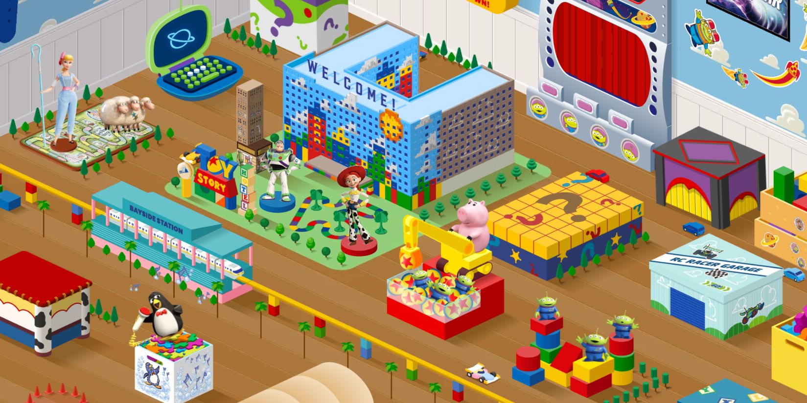 ▲東京迪士尼「玩具總動員主題飯店」新開幕。（圖／翻攝Tokyo Disney Resort）