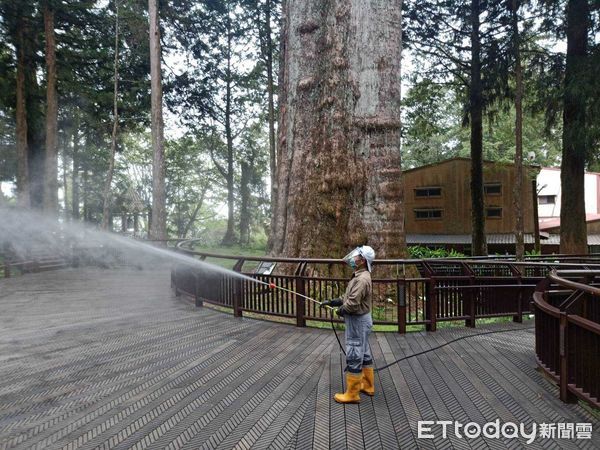 ▲▼北部旅客篩檢後遊阿里山 通知1確診。（圖／嘉義縣政府提供）