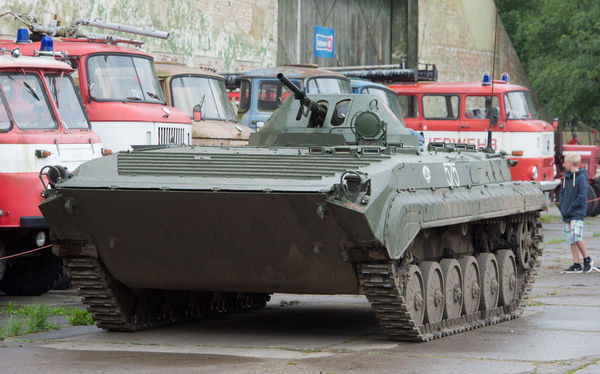 ▲▼柏林批准將56輛東德時期裝甲車PbV-501（BMP-1）提供給烏克蘭。（圖／達志影像／美聯社）