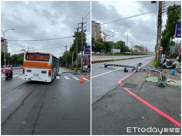 ▲▼       台中車禍      。（圖／記者鄧木卿翻攝）