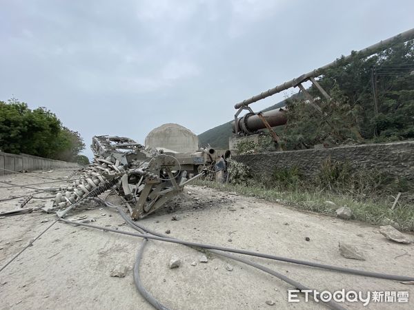 ▲▼東南水泥意外現場。（圖／記者陳宏瑞攝）