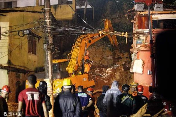 ▲▼ 巴西里約熱內盧州（Rio de Janeiro）暴洪與土石流，造成至少14人喪命。（圖／CFP）