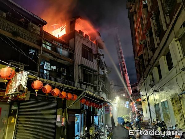 ▲台北萬華民宅火警。（圖／記者黃彥傑攝）