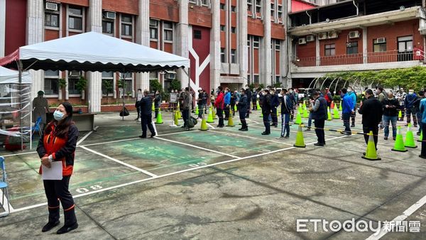 ▲基隆市警局疫情延燒24人染疫 召回1200人全面PCR篩檢揪黑數。（圖／記者郭世賢翻攝）