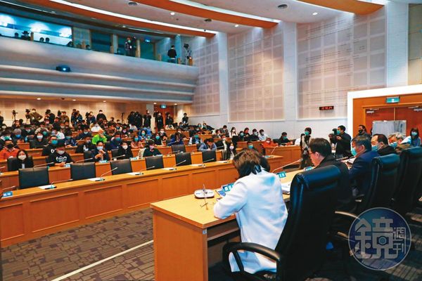 反蔡壁如勢力近日私下集結串聯，準備發動連署向柯文哲請命，要求蔡下台。圖為台灣民眾黨第一屆全國黨員代表大會。