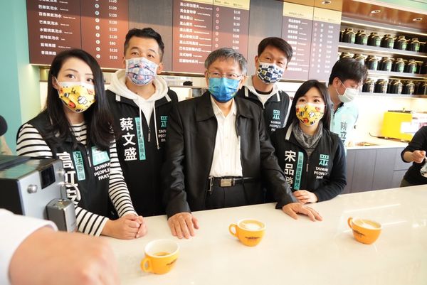 ▲▼台北市長柯文哲參訪赫曼咖啡觀光工廠。（圖／北市府提供）