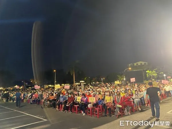 ▲周春米造勢晚會            。（圖／翻拍，下同）