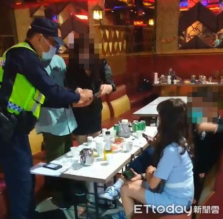 ▲台南市警四分局清明連假期間，規劃轄內大型舞廳、酒店有女侍陪客之營業場所，防堵疫情缺口，給民眾一個安全的消費空間。（圖／記者林悅翻攝，下同）