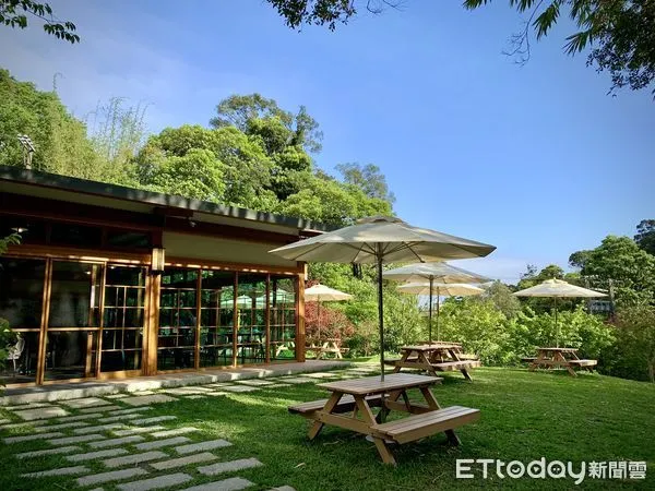 ▲「福田園教育休閒農場」緊鄰陽明山國家公園，此際正值紅楓季。（圖／記者彭懷玉攝）