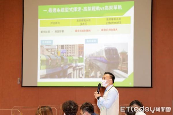 ▲台南市政府與地方立法委員，邀請交通部長王國材至台南考察捷運系統型式擇定及優先路網之規劃進度。（圖／記者林悅翻攝，下同）