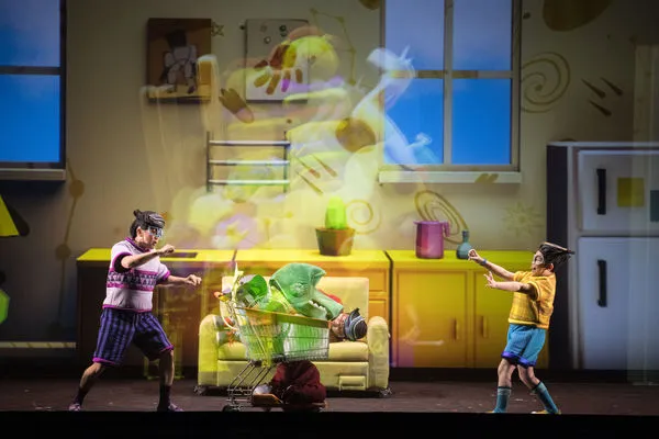 ▲▼改編《小兒子》，家庭音樂劇《沙發有黑洞！》二度登上舞台，將於5月巡演。（圖／賴建沅攝影／安徒生和莫札特的創意提供）