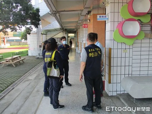 ▲東警「校安風水師」結合各級學校實施校園安全環境總體檢。（圖／記者楊漢聲翻攝）