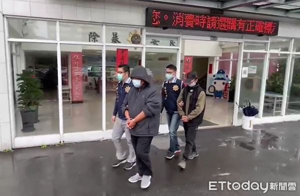 ▲▼逮捕歸案。（圖／記者陳雕文翻攝）