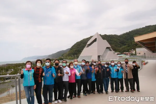 ▲台東南迴新地標「城鎮之心南迴驛」即將完工。（圖／記者楊漢聲翻攝）