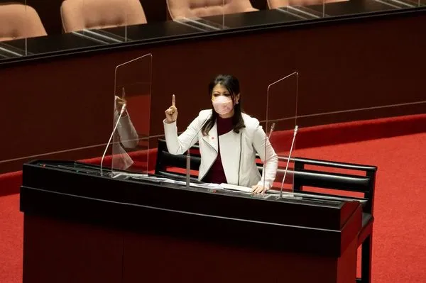 ▲▼林楚茵批NCC標案打假球。（圖／翻攝林楚茵質詢）