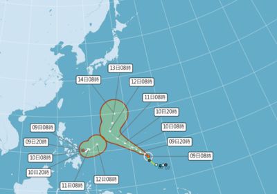 又1熱帶低壓生成！最快下週一成颱風「梅姬」　氣象局曝2發展可能