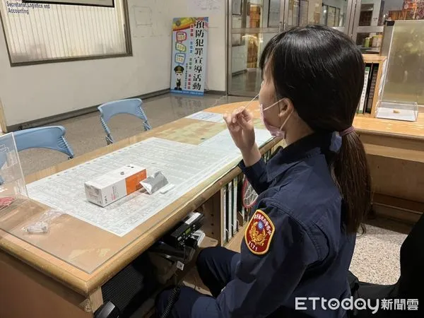 ▲恆春警分局派員進行清消             。（圖／記者陳崑福翻攝，下同）