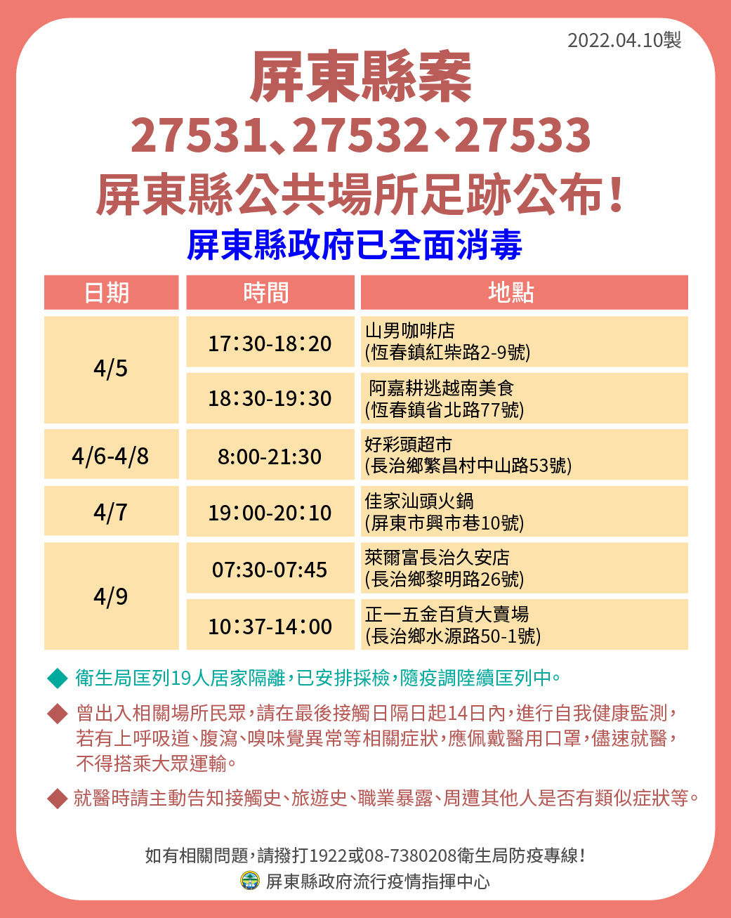 ▲▼0410屏東。（圖／翻攝潘孟安臉書）