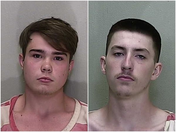 ▲▼美國佛州17歲少年維寧（Joshua Vining，左）與16歲的惠特勒（Colton Whitler）涉入一場槍殺案。（圖／翻攝自臉書Belleview Police Department）