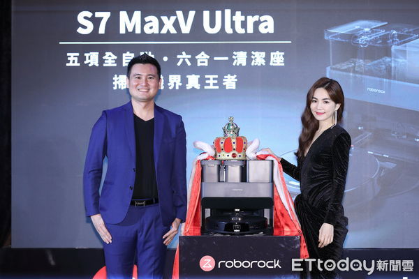 ▲▼Ella陳嘉樺代言Roborock S7 Max V Ultra掃拖機器人全球首賣記者會。（圖／記者湯興漢攝）