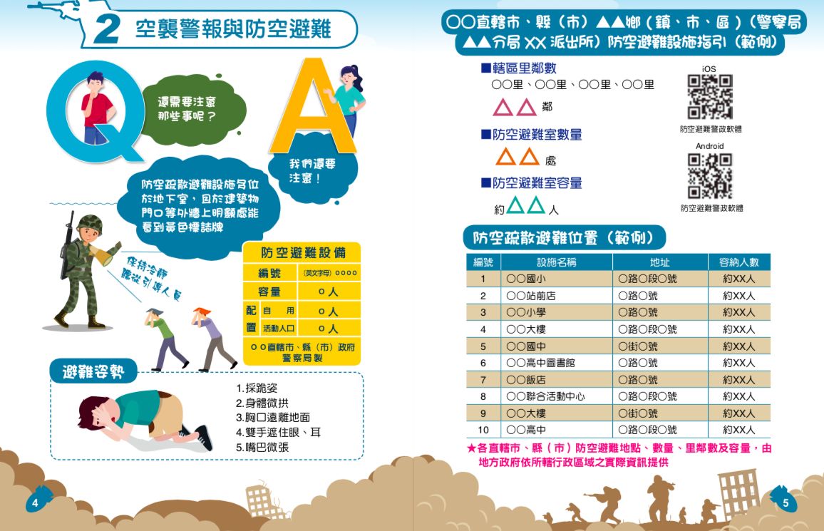 ▲▼國防部全民防衛動員署編纂「全民國防手冊」。（圖／國防部提供）