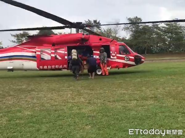 ▲▼空勤直升機出動執行救援任務。（圖／記者王兆麒翻攝資料影片，下同）